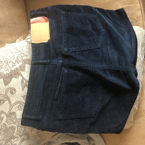 Acne Studios Corduroy Skirt in Navy - Picture 5 of 5